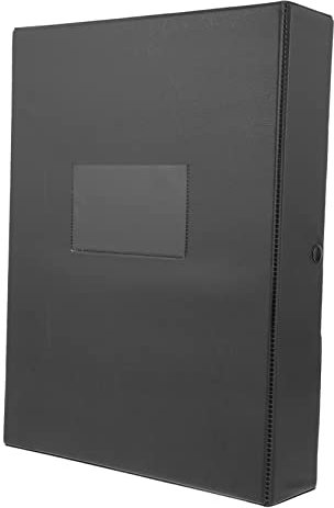 CAXUSD A4-dateibox Mit 3-zoll-fach - Zeitschriftenschutz Aus Kunststoff Für Büro Und Zuhause
