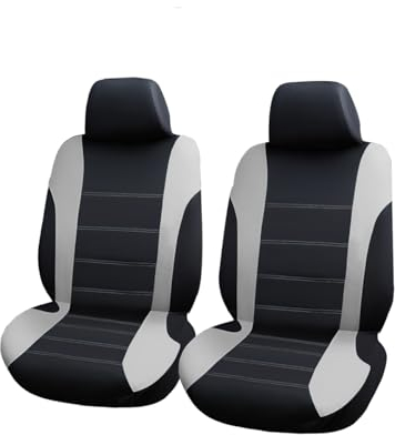 JNNJ Autositzbezüge Kompletter Satz, Auto-Schonbezug Für Highbacksitz, Universell Einsetzbarer Sitzbezug Perfekter Schutz, Für Die Meisten Autos, Vans(Zweisitzer)