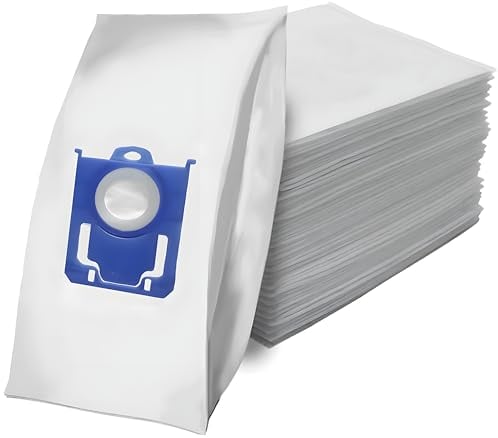 TotalReplace 40x Staubsaugerbeutel kompatibel mit Philips S-Bag FC8021/03 Ersatz Synthetische Staubbeutel Classic Long Performance Staubsaugerbeutel fc8021/03, fc8021/05