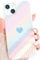 ROUTDOM Compatible with iPhone 7/8/SE 2020/SE 2022 Heart Case for Women Girls Valentines Day,Aesthetic Cute Girly Preppy Design Slim Thin Shockproof Phone Cover for iPhone 7/8/SE2/SE3（Rainbow/Purple）