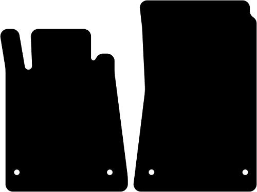 Kovvar Duogrip Gummimatten passend für Mercedes SLK R171 2004-2011