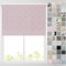 Barnes Blinds - Blackout Pattern Roller Blinds for Windows, Custom Cut to Size - Thermal Fabric Durable Fittings Easy Fit (Pink Flowers 91.5cm)