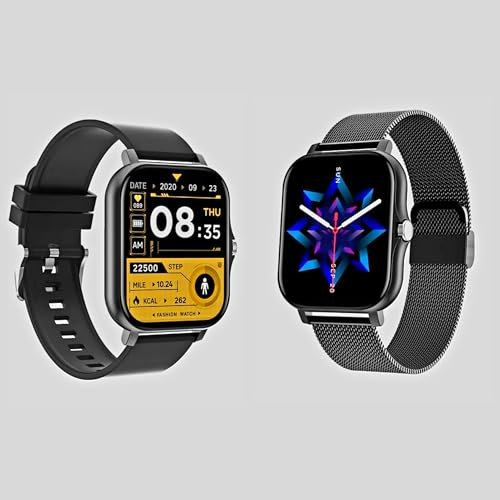 Smart watch for men women teenagers bluetooth make calls track your sports fitness activity monitor heart rate and blood pressure step counter sleep monitor android and iOS use with iphone and samsung