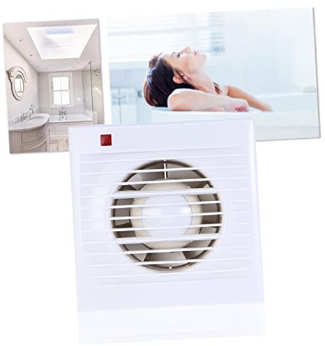 ABOOFAN Extractor De Aire De Pared Ventilador Silencioso y Fácil De Instalar Para Baño