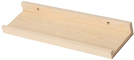 Gatuida Wandregal Aus Holz Schwebendes Wandbordregal Praktisches Multifunktionsregal Mit Geraden Kanten Für Küche Schlafzimmer Und Büro