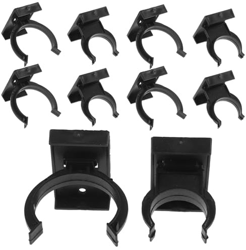 Toddmomy 20 pièces Clips Plinthe Meuble Cuisine Accessoires de Meubles Réglables Fixation Plinthe Robuste Protection Sol et Hauteur pour Armoires et Placards