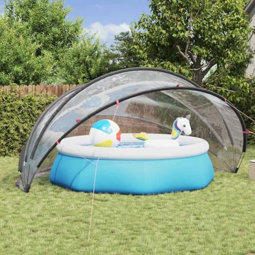 Générique Dôme de Piscine Transparent 500 x 500 x 236 cm PVC,Maison & Jardin,Piscine & Spa,Accessoires pour piscines & spas,Bâches de piscines & Tapis de Sol,Transparent,19.2 KG,42001124