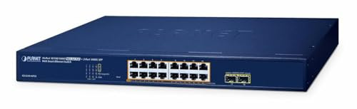 PLANET 16-Port Poe Web Smart Switch GS-2210-16P2S
