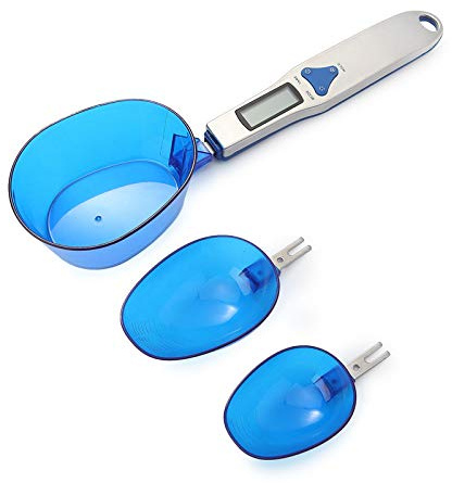 Digital Measuring Spoon, Precision 0.1g-500g, Detachable Weighing Spoon | LCD Display Kitchen Food Spoon Scale, Unit g/oz/gn/ct, Very Suitable for Cooking,Baking,Travel, and Health Food Management