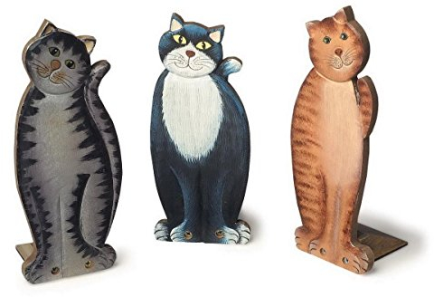 Small Foot Company 1771 Türstopper Katzen, 3er Set