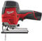 Milwaukee Akku-Stichsäge M12JS-0 12 V - XXX, 1 Stück, 4933431305, Red & Black