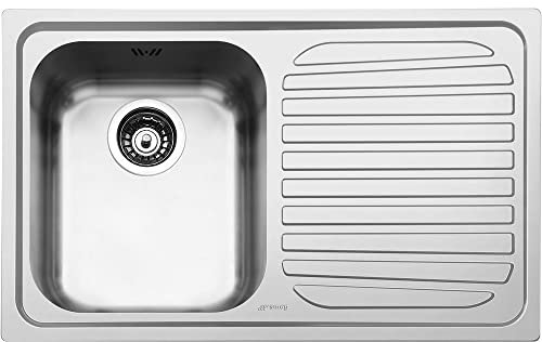 SMEG SP791D-2, Fregadero OMNI, Stainless steel