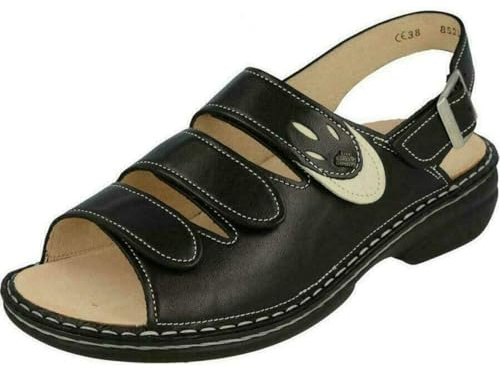 Finn Comfort Adult Saloniki schwarz Gr. 45