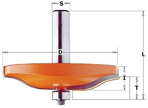 CMT ORANGE TOOLS 990.504.11 - ABPLATTFRÄSER HM D=89X15 S=12