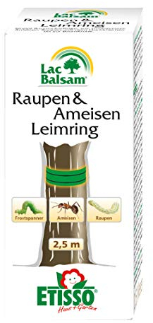 ETISSO® 1380-909 LacBalsam® Raupen & Ameisen Leimring gebrauchsfertig, 5 Meter