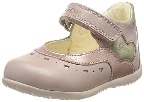 Geox B Kaytan D, Ballerine Bimba 0-24, Rosa (Dk Rose/Gold C8252), 22 EU