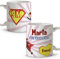 LolaPix Taza personalizada madre. Regalos Día de la Madre. Taza personalizada. Regalos originales. Varios diseños. Capacidad 330ml cerámica Supermamá