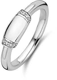 TI SENTO MILANO Frau Ringe Edelstahl Herzschliff Unzutreffend - 12193ZI/56