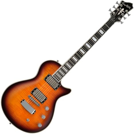 8 ULTRA MAX. HAGSTROM Single Cut E-Gitarre ULMAX-GEB.