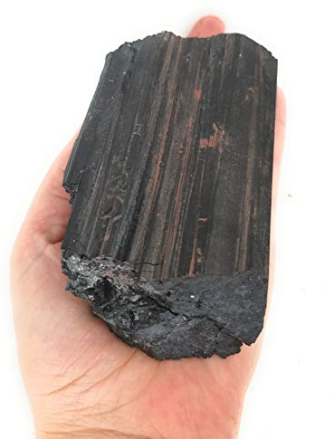 Turmalina Negra Catedral en Bruto Calidad Extra 300 a 500g Aprox Natural Piedra Protección