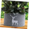 Toyvian Filz Baumdecke 60CM Weihnachtsbaumdecke Baumrock Mini Weihnachtsbaum Unterlage Rock Christbaum Decken Tannenbaum Teppich für Weihnachtsschmuck Urlaub Deko