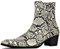 OSSTONE Stivaletto da uomo heel Chukka in pelle Stivaletti firmati Scarpe casual tacco Chelsea Stivali OS-JY039-8.5-R