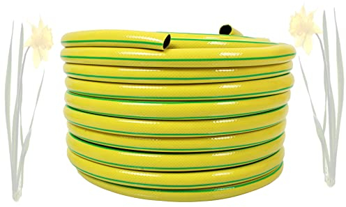 Gartenschlauch 1 Zoll 50m Gelb Wasserschlauch Schlauch