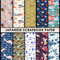 Japanese Scrapbook Paper: 20 Double Sided Sheets 8.5 x 8.5 for Scrapbooking, Mixed Media Art, Junk Journals, Crafting projects, Origami, and More | Premium Color