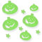 AKH® Halloween Fensteraufkleber | 9 Aufkleber | Glow in the Dark Gel Sticker | Kürbis und Stern Design | Halloween Fensterbilder zur Dekoration | Halloween Fensterdekoration