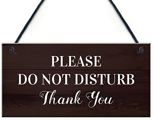 Do Not Disturb Sign Hotel Guest House Housekeeping Sign Hanging Door Plaque