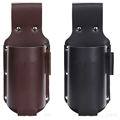 Wixine 2Pcs Outdoor Hiking Wine Bottles Waist Beer Belt Climbing Beverage Holster Holder Portable