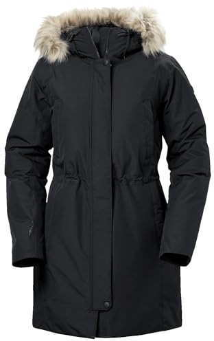 Helly Hansen Womens W Senja Plus Parka, Black, 2X