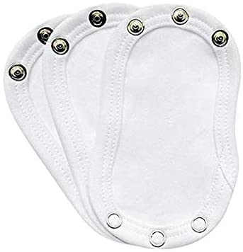 Verlängerung für Strampler Baby Weste/Bodysuit Extender Einstellbare Länge Baby Kleidung Extender 3PCs 9 * 13cm Fashion