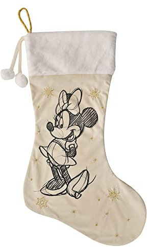 Disney Minnie Mouse großer Weihnachtsstrumpf 62 cm x 36 cm