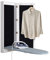 LuusMm Wandmontierte Bügelbrettschrank, Wandmontierte Bügelbrettschrank Mit Spiegel/Lagerraum, Faltbarer Bügelentisch Für Zuhause, Wohnung Und Kleine Räume