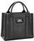 David Jones Mini-Handtasche, Damen, PU-Leder, Handtasche, kleine Tasche, Stadt, Reise, modisch, elegant, modisch, schick, Schwarz
