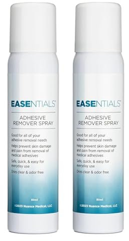 Ultimate Hassle-Free Medical Adhesive Remover Spray – Silicone-Based Bandage Adhesive Remover – No-Sting, Quick Drying, Odorless, Low-Residue Skin Adhesive Remover for Sensitive Skin - 80ml