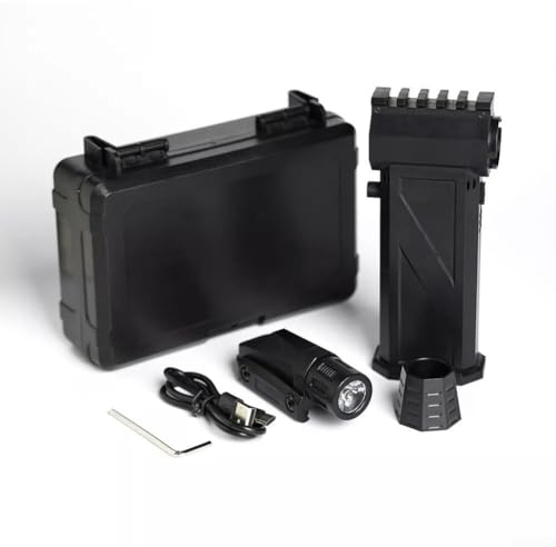 ZYWUOY Plumero de aire comprimido, ventilador turbo de 140000 rpm, motor sin escobillas, turbofán violento, ventiladores industriales recargables (con modelo de luz)