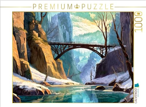 CALVENDO Puzzle Februar | 1000 Teile Lege-Größe 64 x 48 cm Foto-Puzzle für glückliche Stunden