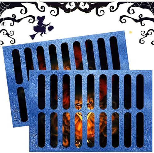 DKLQXCE Clown Halloween Fußmatte 3D, Lustige Horror Rutschfester Bodenteppich, Clown Halloween Dekoration, Stereo Vision Teppich, Dekoartikel Clown Halloween Dekoration Fußmatte