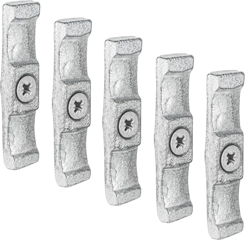 IRONTITE® 5pc Galvanised Turn Button Latch 63mm (2.5) Turn Buttons, Cupboard Latch, Turn Button Fastener Cabinet Latch, Screws Included, Internal Or External Use Turn Latch.