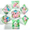 ORUZA 7 Stück Polyedrische Würfel Set Liquid Core Würfel Schmetterling D4 D6 D8 D10 D12 D20 D% DND Würfel für Dungeons and Dragons RPG MTG Pathfinder Rollenspiele Spielwürfel
