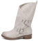 IF Fashion Scarpe da Donna Stivali Stivaletti Biker Fibbie Anfibi Primaverili Estivi G697 Beige N.37