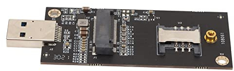 Tomantery Adaptador PCB NGFF USB 3.0 para /, Adaptador Plug and Play M.2 a USB con Ranura para Tarjeta SIM, Compatible con 3G 4G WWAN LTE, Ideal para PC de Escritorio/portátil