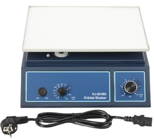 Lfhelper Labor Orbitalschüttler, 20-210 U/min Einstellbare, Orbital Shaker | mit 0-15min Timer, 220V 10W Orbital Rotator Schüttler, für Labore und Klassenzimmer