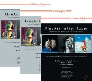 Hahnemühle Digital FineArt A 4 Testpack matt, strukturiert
