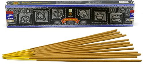 Nag Champa Räucherstäbchen Superhit, Einzelpackung