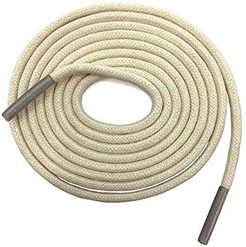Collonil Schnürsenkel Kordel rund dick Ø 3 mm 90 cm Beige