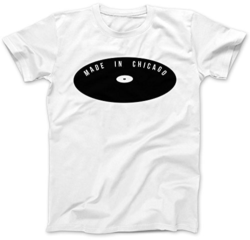 Robot Rave Made in Chicago T-Shirt White