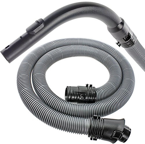 Qualtex 1.8m Flexible Hose & Curved Handle Nozzle for Miele C1 C2 C3 Cat & Dog Compact Powerline Ecoline Vacuum Cleaners
